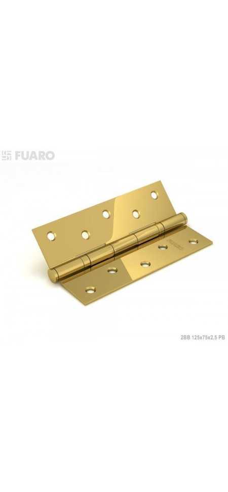 Петли накладные карточные FUARO 2BB 125x75x2,5